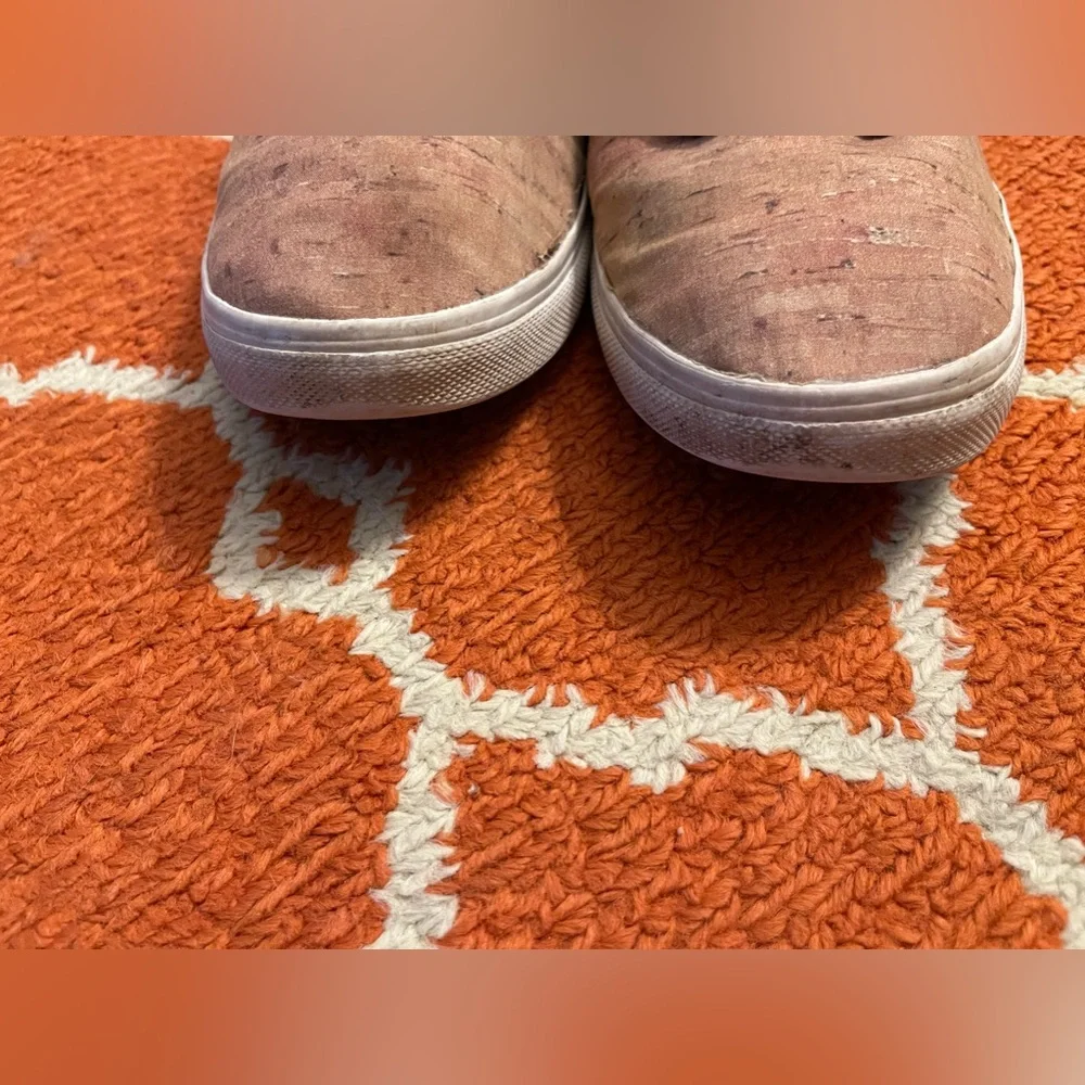 Vans 8.5 women’s a cork canvas shoe sneaker - Picture 7 of 11